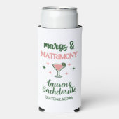 Margs & Matrimony - Das Party Selters Dosenkühler (Seltzer Vorderseite)