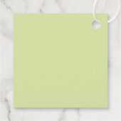 "Margs & Matrimony" Einfache Limone Margarita Wedd Geschenkanhänger (Rückseite)