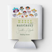 Margs & Matrimony Fiesta Mexican Couples Dusche Dosenkühler (Rückseite)