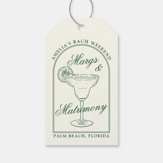 Margs & Matrimony Geschenkanhänger (Rückseite)