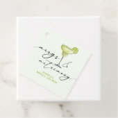 Margs & Matrimony Green Limones Brautparty Geschenkanhänger (Beispiel)