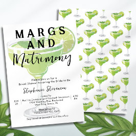 Margs & Matrimony Grosses Margarita Brautparty Einladung