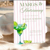 Margs & Matrimony Lime Margarita Bridal Shower Einladung