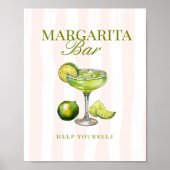 Margs & Matrimony Margarita Bar Schild (Vorne)