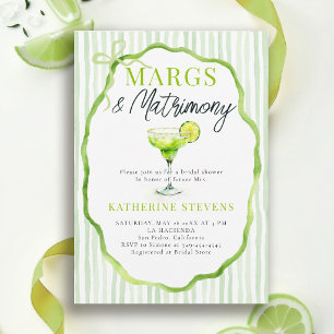 Margs Matrimony Margarita Bistro Bow Brautjungfern Einladung