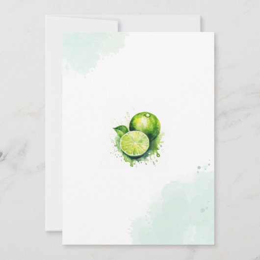 Margs & Matrimony Margarita Brautparty Einladung (Rückseite)