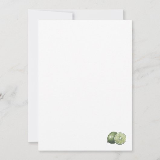 Margs & Matrimony Margarita Brautparty Einladung (Rückseite)