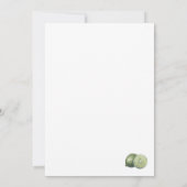 Margs & Matrimony Margarita Bridal Shower Einladung (Rückseite)