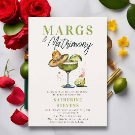 Margs Matrimony Margarita Cocktail Brautparty Einladung