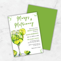 Margs & Matrimony Margarita Cocktail Brautparty
