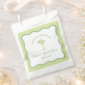"Margs & Matrimony" Moderne Chic Brautparty Geschenktütchen (Ausgeschnitten)