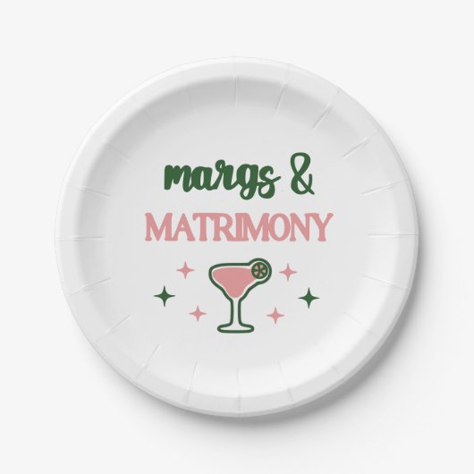 Margs & Matrimony Pappteller (Vorderseite)