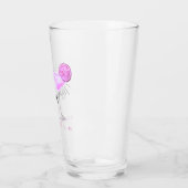Margs & Matrimony Pink Margarita Brautparty Glas (Links)