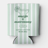 Margs & Matrimony Retro Bachelorette Brautparty Dosenkühler (Vorderseite)