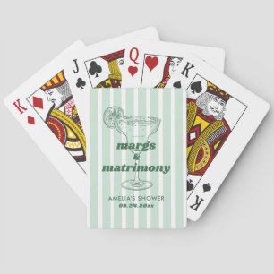Margs & Matrimony Retro Junggesellinnenabschied Br Spielkarten