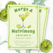 Margs & Matrimony scribble bachelorette Einladung