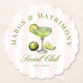 Margs & Matrimony Social Club Untersetzer