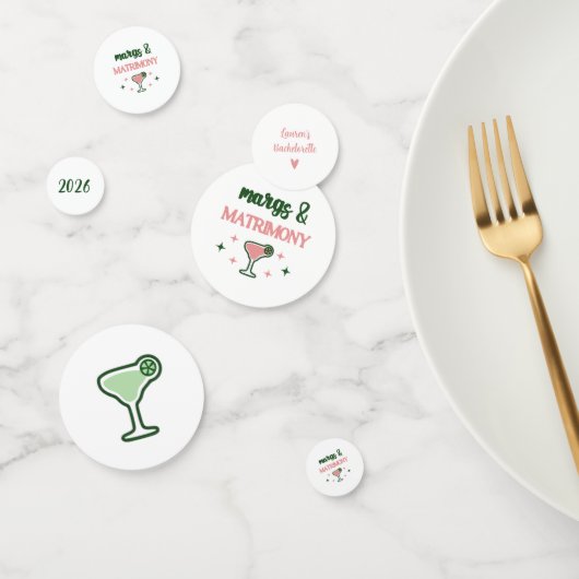 Margs & Matrimony Table Confetti Konfetti (Gruppe)