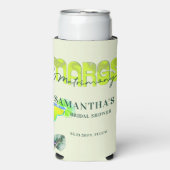 Margs Matrimony Tequila Brautparty Bach Willkommen Selters Dosenkühler (Seltzer Vorderseite)