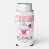 Margs Matrimony Tequila Brautparty Bachelorette Selters Dosenkühler (Seltzer Vorderseite)