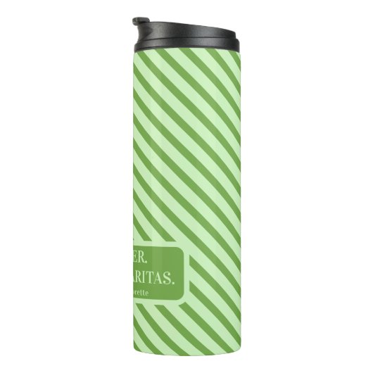 Margs Matrimony Tequila Brautparty Bachelorette Thermosbecher (Nach rechts gedreht)