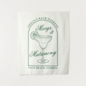 Margs & Matrimony Wandteppich (Vorderseite)