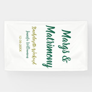 Margs und Ehe hinzufügen Name Datum Junggesellinne Banner
