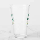 Margs und Ehe Name Datum Junggesellinnenabschied Glas (Links)