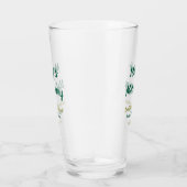 Margs und Ehe Name Datum Junggesellinnenabschied Glas (Rechts)