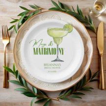 Margs und Matrimone Brautparty mit Monogramm