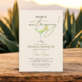 Margs und Matrimons Modernes Brautparty Einladung