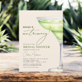 Margs und Matrimons Modernes Brautparty Einladung