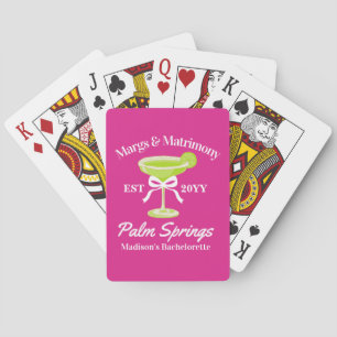Margs und Matrimony Margaritas Junggesellinnenabsc Spielkarten
