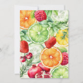 Margs vor den Eheschließungen Brautparty Einladung (Rückseite)