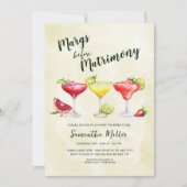 Margs vor den Eheschließungen Brautparty Einladung (Vorderseite)