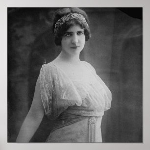 Marguerite Beriza Portrait Poster