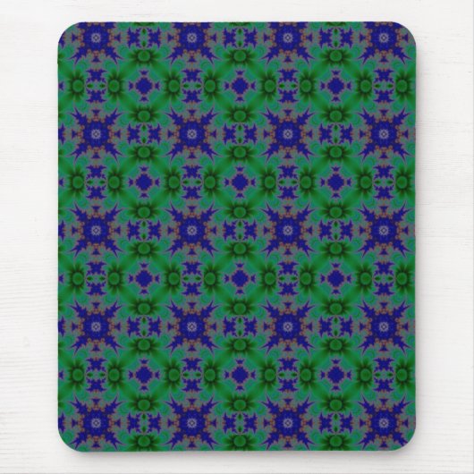 Marguerite , Daisies-Blume im Retro-Stil Mousepad (Vorne)