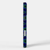 Marguerite, Daisies-Blume in blau-grün Case-Mate iPhone Hülle (Rückseite / Rechts)