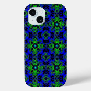 Marguerite, Daisies-Blume in blau-grün Case-Mate iPhone Hülle