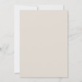 Marguerite Daisy Dusty Wedding Save The Date (Rückseite)