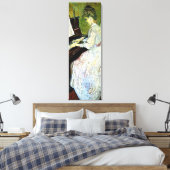 Marguerite Gachet am Piano von Vincent van Gogh Leinwanddruck (Insitu (Schlafzimmer))