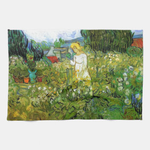 Marguerite Gachet im Garten Küchentuch