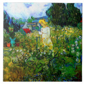 Marguerite Gachet im Garten Van Gogh Fantastische  Fliese (Vorderseite)