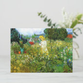Marguerite Gachet in Garden von Vincent van Gogh (Stehend Vorderseite)