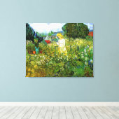 Marguerite Gachet in Garden von Vincent van Gogh Leinwanddruck (Insitu (Holzboden))