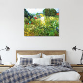 Marguerite Gachet in Garden von Vincent van Gogh Leinwanddruck (Insitu (Schlafzimmer))