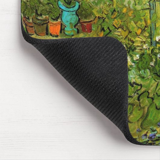 Marguerite Gachet in Garden von Vincent van Gogh Mousepad (Ecke)