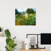 Marguerite Gachet in Garden von Vincent van Gogh Poster (Heimbüro)