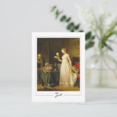 Marguerite Gérard #1 - Fine Art Postcard Postkarte (Stehend Vorderseite)