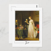 Marguerite Gérard #1 - Fine Art Postcard Postkarte (Vorne/Hinten)